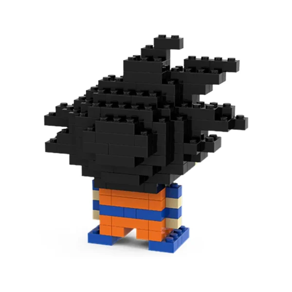 Imagen del reverso Goku mini de 225 piezas