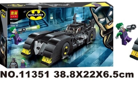 Batimovil BATLEADER 11351A: contenido del set y medidas de la caja 38.8 x 22 x 6.5 cm