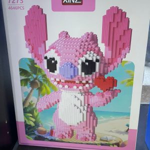 Caja de la figura armable Disney Angel XINZ 7273 de 4646 piezas