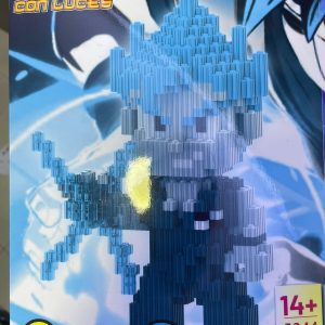 Caja de la figura armable Dragon Ball Goku Blue XINZ 5344 de 1407 piezas