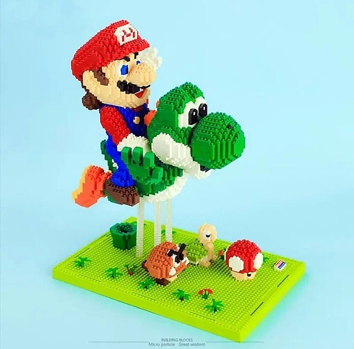 Super Mario Mario and Yoshi 3330 piezas