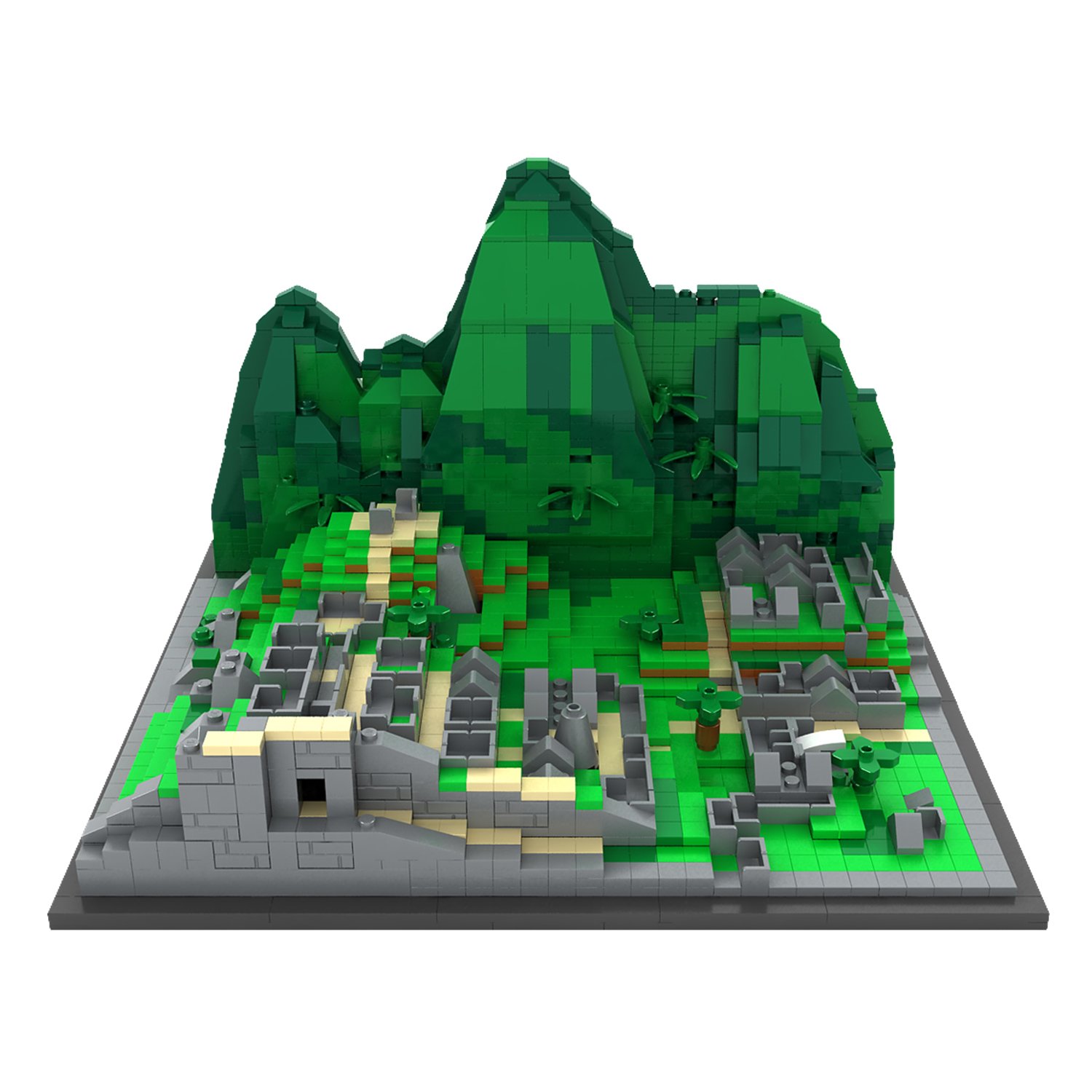 Maqueta armable Machu Picchu LOZ 9009