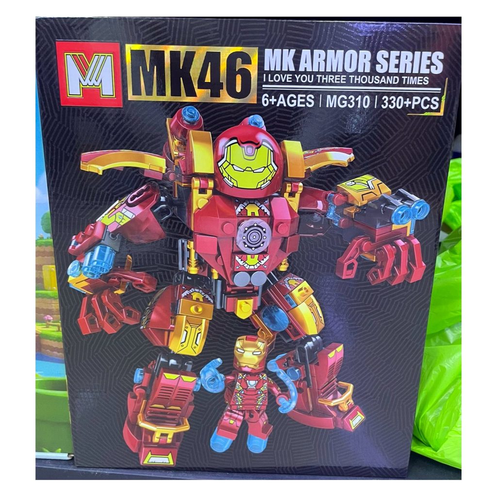 MG310 MK46 Hulkbuster MK Armor Series (330 piezas)