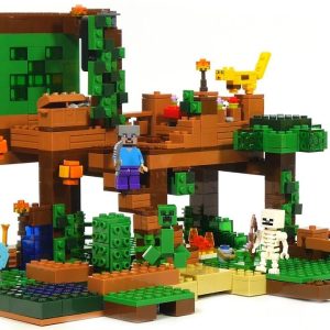 Minecraft Casa del Arbol en la Jungla 10471 armado - modelo de 718 piezas