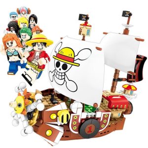 Sheng Yuan Thousand Sunny 6299 One Piece de 432 piezas con barco y tripulacion