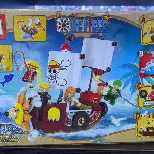 Caja del set armable One Piece barco Thousand Sunny 4 en 1 Wanli Sunshine
