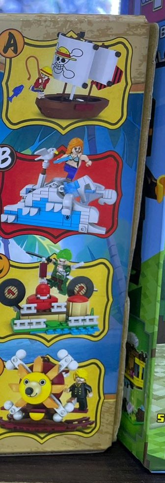 Guia de las 4 combinaciones A B C D del set de One Piece