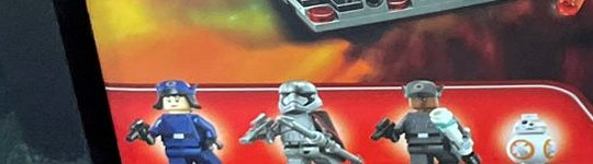 Minifiguras y BB-8 incluidos en el set Space Wars Caminante AT-ST 10912