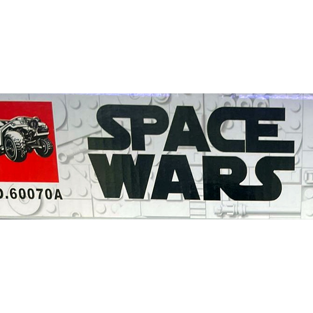 Detalle de titulo Space Wars y SKU 60070A en la caja