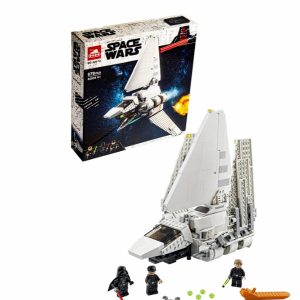 Space Wars Lanzadera Imperial 60072A de 678 piezas con caja y nave armada
