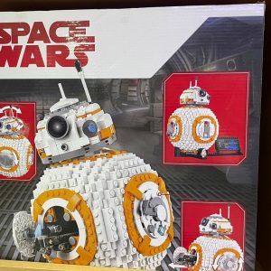 Caja frontal del set Space Wars BB-8 Droid 64187 de 1106 piezas