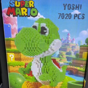 Caja de la figura armable Super Mario Yoshi de 7020 piezas en micro bloques
