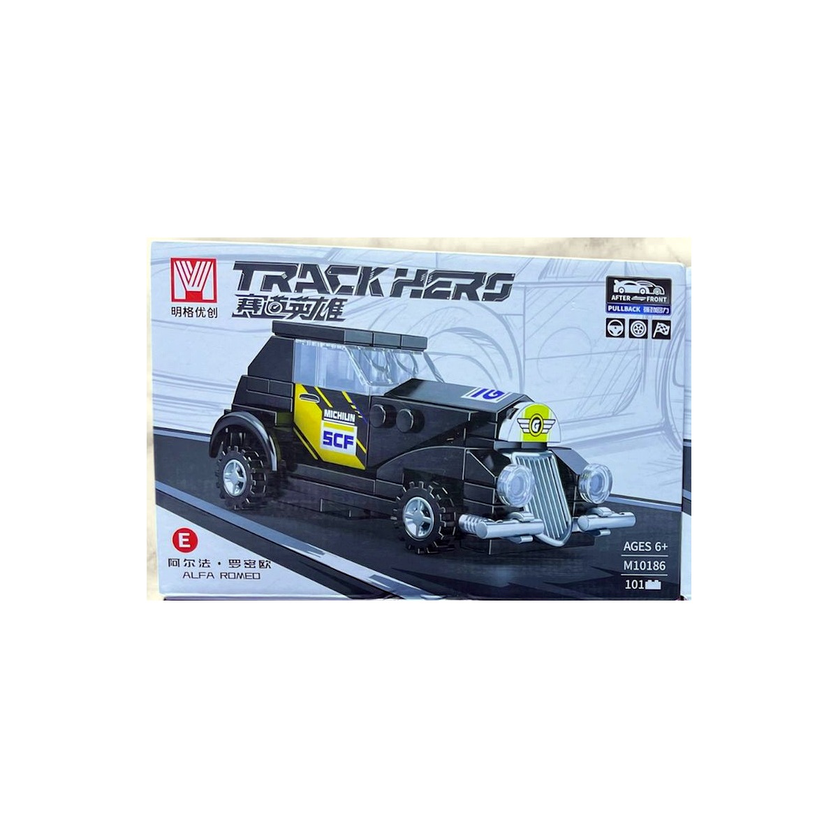 Caja TrackHers M10186 Alfa Romeo 101 piezas