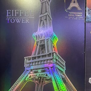 Caja del set ZB Eiffel Tower 9095A de 2815 piezas con modelo de la Torre Eiffel