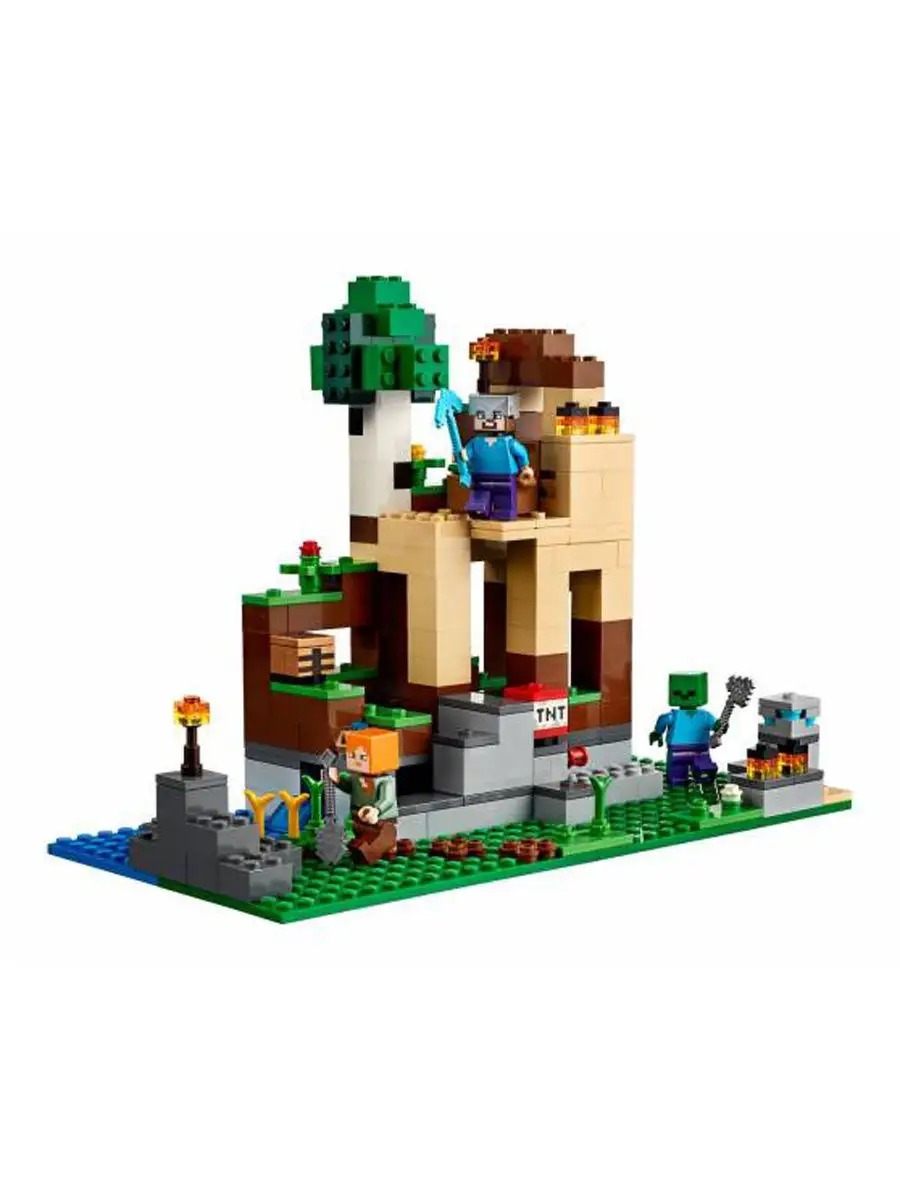 Minecraft 11478 - modelo casa en la montaña